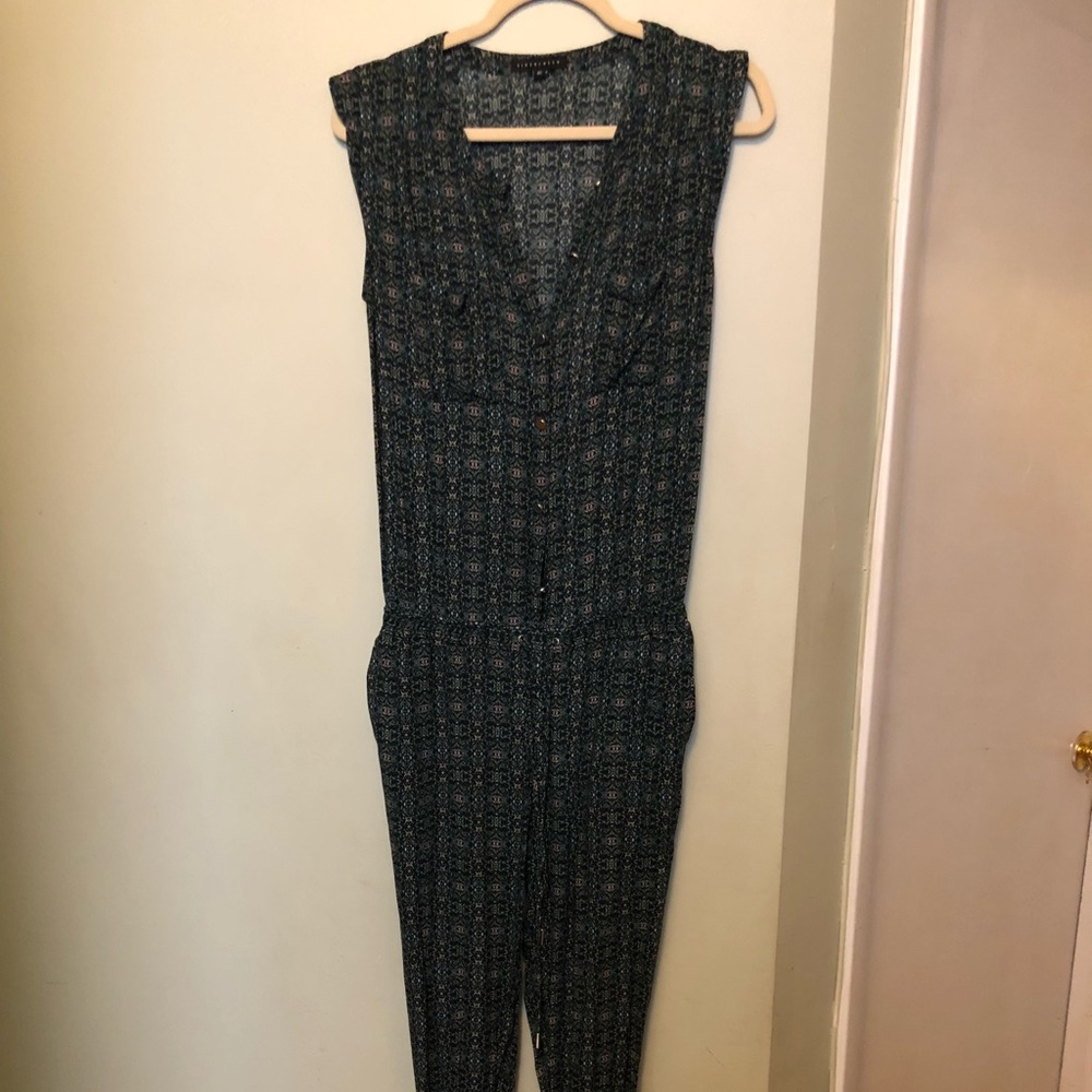 Green jampsuit